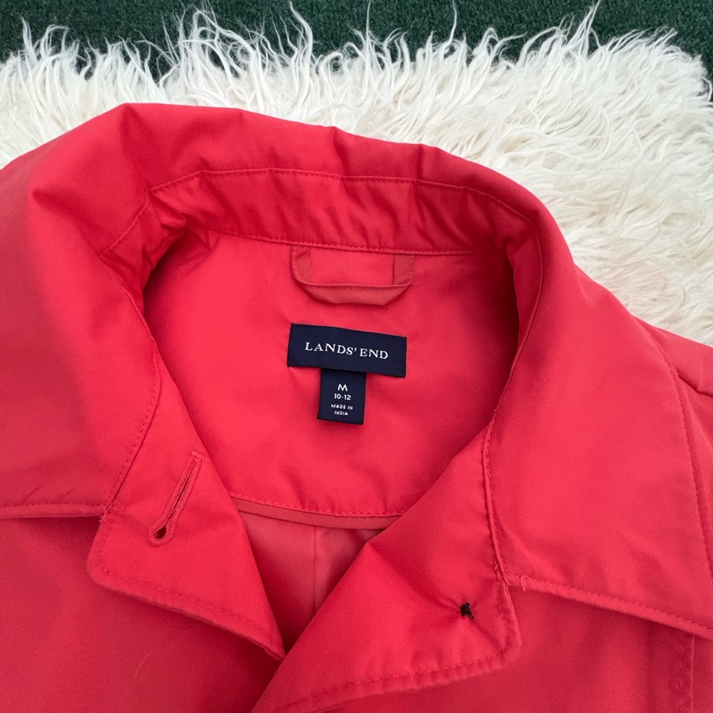 Lands' End Trench Coat - Picture 8 of 10